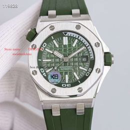 Ceramics Men Glass Top Watches Wristwatches Mens SUPERCLONE Designers 15710 42mm 14.1mm Calibre Brand Swiss Mechanical Aaaaa APS 15703 Zf Ipf S 7671