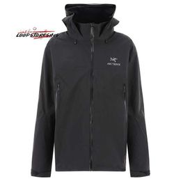 Jacket Outdoor Zipper Waterproof Warm Jackets Men's jacket BLACK M6GQ