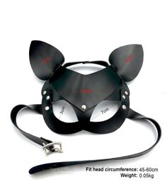 Cosplay Leather BDSM Vizor Party Fox Mask Adults Open Games Toy Restraints Eyepatch For Masquerade Ball Carnival Bondage Sex Eye 48236490