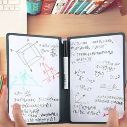 A5 مذكرات قابلة لإعادة الاستخدام بالجملة بالجملة الجلدية قلم أبيض مجاني محو القماش أسبوعيًا مخططًا محمولًا للمكاتب الأنيقة