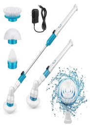 Cordless Scrubber Electric Spin Scrubber with 3 Replaceable Cleaning Brush Head for Mother Easily Household Cleaning Part 2103295989079