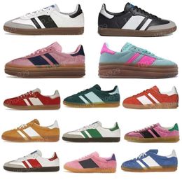 shoes outdoor mens womens shoe platform Designer bold Pink Glow Pulse Mint Pink Core Black White Solar Super Pop Pink Almost Yellow Sports Sneaker Vegan OG