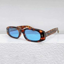 Sunglasses 2024 JMM HULYA Acetate Top Fashion Designer Glasses UV400 Outdoor Handmade Neutral Fashion Sunglasses J240508