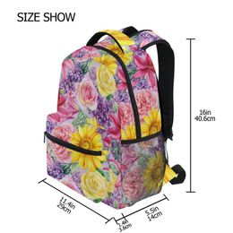 Backpacks Floral print Children School bags Girls teenager Orthopedic Backpacks Kids Book Bags primary school Backpacks schoolbag Mochilas