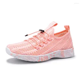 Fitness Shoes 2024 Unisex Mesh Black Grey Pink Sneakers Women Shoe Trainers Graffiti Running Sport Woman Sneaker Tennis Basket Femme