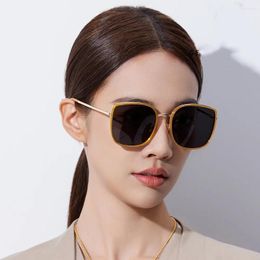 Sunglasses Fashion Retro Large Frame For Men And Women Polarising Trend Personality Glasses UV 400 Protection With Box