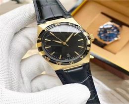 2022 mens 3pin precise timing trendy fashion watches classic strip nail style stripe Colourful scale exquisite quartz non waterproo6743139