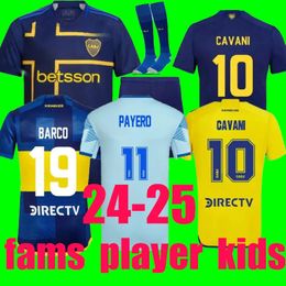 CAVANI Boca Juniors Soccer Jerseys 2023 2024 2025 MARADONA BENEDETTO MARCOS ROJO CARLITOS DE ROSSI TEVEZ SALVIO BARCO JANSON MEDINA 23 24 25 football shirt jersey