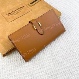 Design luxury Top quality long Espom Wallets Designer Purse fashion fashion cowhide Genuine leather wallet For lady woman Come dust bag and Box 5123