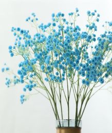 Decorative Flowers Wreaths 90 Heads Gypsophila Artificial Flower Real Touch Bouquet Fake For Wedding Decoration Home Decor1733500