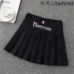 Skirts Woman Skirts Wear BIEM L. FDLKK Ladies Anti-Exposure Pleated Outdoor Sports Girls Skirt Slim Fit Badminton Tennis Skorts Y240508