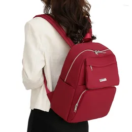 School Bags Big Capacity Backpack For Women Waterproof Nursery Daypack Travel Fashion Lightweight Diaper Bag