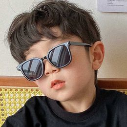 Sunglasses ldren Sunglasses Vintage Square UV400 Sun Glasses Outdoor Cute Girl Boy Fashion Glasses Protection Classic Kids Sunglasses H240508