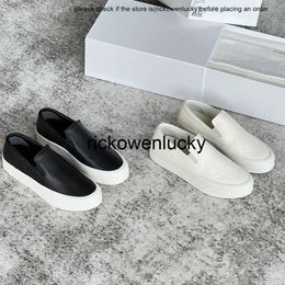 the row The * row thick sole loafers made in Dongguan one foot board shoes for women casual shoes for sports small white shoes for women R56W