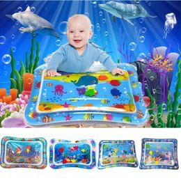 Baby Water Mat Inflatable Cushion Infant Toddler Water Play Mat for Children Early Education Developing Baby Toy Summer Toys 240418