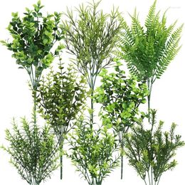 Decorative Flowers Plant Support Party Supplies Leaves For Decoration High Quality Artificial Persian Grass Sea Horse Autumn Fern Handlebar