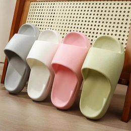 Slippers Summer Thick Platform Women Non Slip Soft Cloud Slides Woman Unisex Thick-Sole Beach Flip Flops