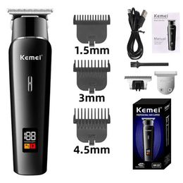 Hair Trimmer Professional Hair Trimmer Wireless Electric Hair Cutting Machine Hair Clipper Beard Shaver Men Barber For Men Haircut Style T240507