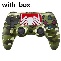 Mice Wireless Controller Gamepad 6Axis Dual Vibration With LED Light Bar Joystick Joypad For PS Console /PC/iPad/Andriod/iPhone