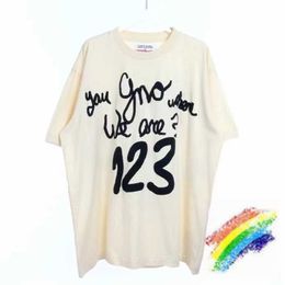 Men's T-Shirts Oversized Vintage RRR123 T Shirt Men Women 1 1 Best Quty T-shirt Fashion Casual T Graffiti Tops T240508