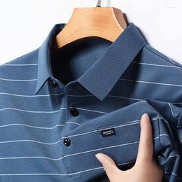 Men's Polos Summer Short Sleeved T-shirt Business Casual Shirts Men Clothing T-shirts