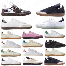 Designer skor vegan og casual skor för män kvinnor designer tränare moln vit kärna svart bonners collegiate grönt gummi utomhus platta sport sneakers