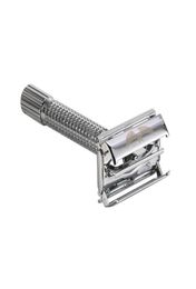 1 Razor 10 Blades WEISHI Men Shaving Double Edge Safety Razor Brass Manual Portable Shaver Butterfly Razors246B1554555