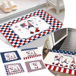 Carpets July 4 Doormat Memorial Day Independence Home Welcome Mat 76.2 X 43.18cm Dwarf Patriotic Floor Truck Indoor