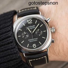 Brand Wrist Watch Panerai Mens Radiomir Series 42mm Diameter Automatic Mechanical Calendar Display Fashion Casual Watch Famous PAM00369 Watch