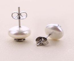 El oso pendien Two Style Fashion stainless steel Panda pearl stud earring for women No Fade Brand Jewellery Original Design3364142