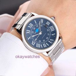 Cartre Luxury Top Designer Automatic Watches 42mm Mens Watch Series Mechanical Wsrn0023 with Original Box