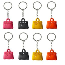 Key Rings Handbag Keychain For Classroom Prizes Ring Men Kids Party Favors Keyring Suitable Schoolbag Mini Cute Chain Kid Boy Girl Gif Otonr