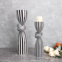 Candle Holders Birthday Holder Unique Outdoor Party Romantic Cup Wedding Decor Table Ceramic Vertical Bougeoir Home