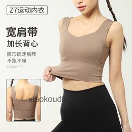 Fashion LL-Tops Sexy Women Yoga Sport Infermiera Yiwu Sports reggiseno ad alta resistenza Shock Running Rune Atmosfera laterale Stumetta per bambola canotta fitness canotta