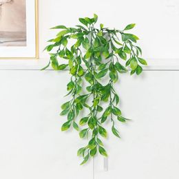 Decorative Flowers 1pc Artificial Plastic Plants 81Mesh Eucalyptus S Home Wall Hanging Christmas Tree Wedding Garden Diy Gift Decoration