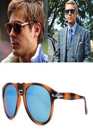 69% OFF luxury Classic Vintage Pilot Steve Style Polarized Sunglasses Men Driving Brand Design Sun Glasses De Sol 649 C1RQ1453713