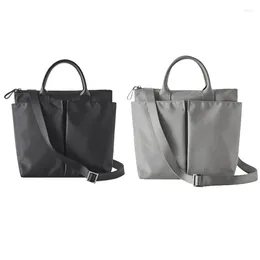 Shoulder Bags Nylon Briefcase Professional Portable Ladies Bag Document Fashion Business Waterproof