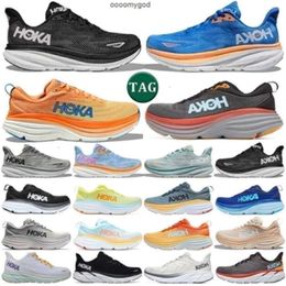 Hokaa Hokaas One Shoes Women Bondi 8 Clifton 9 Free People Women White Eggnog Shifting Sand Triple Black Seaweed Movement Golden Coast Mens Womens Trainer Senaker