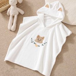 Towels Robes Baby Robe Cartoon Hoodies Rabbit Cloak Girl Boys Sleepwear Bath Towels Kids Soft Bathrobe Pyjamas Childrens Clothing Costumes