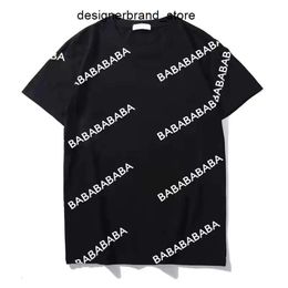 Mens t Shirt Dilapidated Letters Pattern Print Womens Fshion Casual Tops Unisex Menstees Boys Girls Summer Clothes M-4xl K7BP