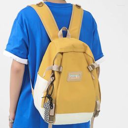 Backpack Trendy Female Men Travel Book Bag Lady Student Girl Boy Laptop Nylon School Fashion Male Women College