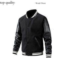 Marca 11 giacche da uomo giacche da baseball maschili personalizzati unisex sport wear cappotti letterman varsity uomini maniche in pelle pile 1052 1052