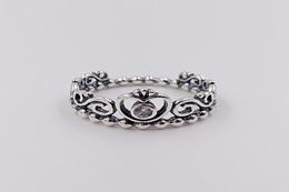 Princess Tiara Ring Authentic 925 Sterling Silver Rings Fits European Style Jewellery Andy Jewel 190880CZ9824838