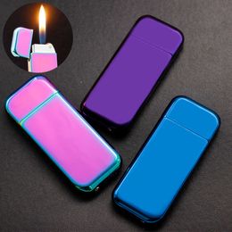 Hy Creative Mini Ice Lighter Open Flame Cigarette Lighter Personalized Small Grinding Wheel Lighter Wholesale