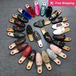 Designer high quality fashion slippers tiger fashion classic slippers sandals womens shoes tiger cat Design Summer wreath home011 2 35-42 ggitys L1ME