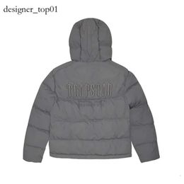trapstar tracksuit trapstar jacket London Decoded Hooded Puffer 2.0 Gradient Black trapstar brand Jacket Men Embroidered Thermal Hoodie Winter Coat Tops 4845