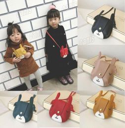 New Cute Kids Girls Mini Crossbody Bags Gift PU Handbag Child Shoulder Bag Lovely Wallet4054079