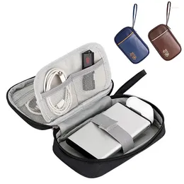Storage Bags Multifunctional Mini Digital Bag Travel Data Cable Portable Charging Treasure Earphone Case Charger Organiser Pouch