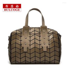 Shoulder Bags Factory Direct Leaf Matte Rhombus Folding Geometric Bag Japanese Slung Pillow A Generation Of Hair