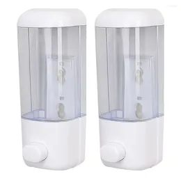 Liquid Soap Dispenser 2 Pcs Wall Mounted Hand Hanging Container Wash Your Phone